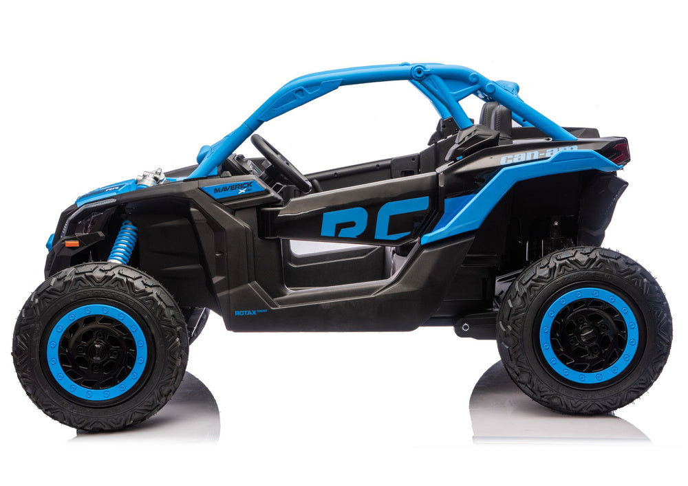 Masinuta electrica pentru copii Maverick CAN-AM Turbo RS STRONG AIR, albastru, Lean 29489
