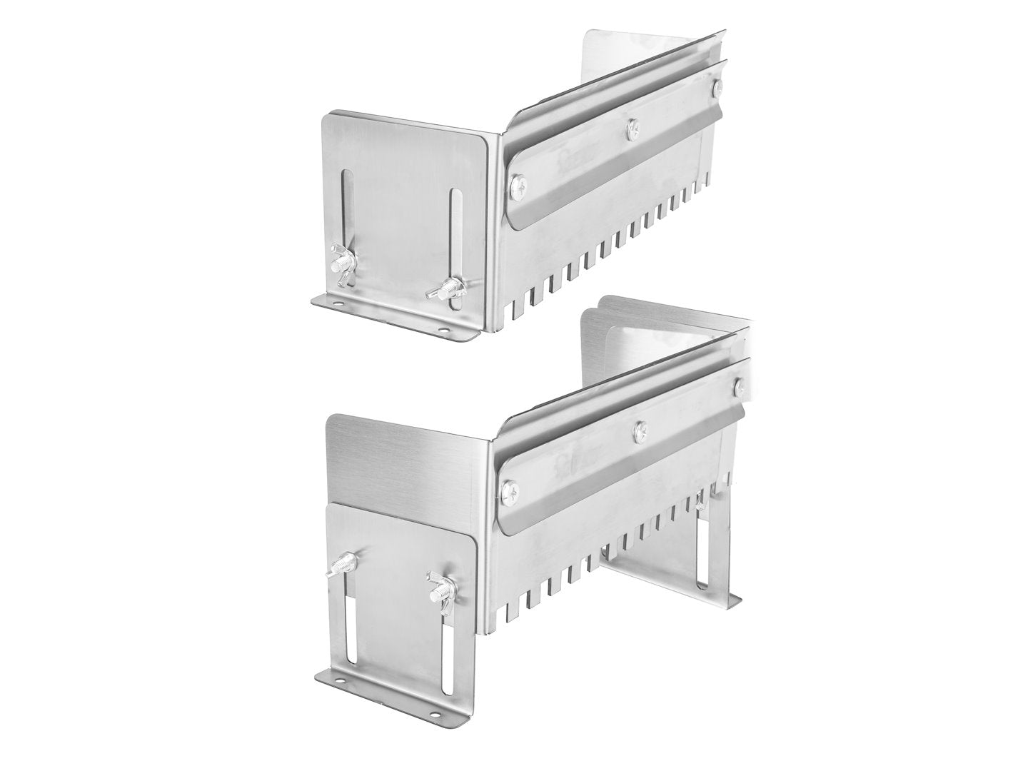 Distribuitor reglabil pentru adeziv, 345-585 mm, dinti 10 x 10 mm, Geko G02286B