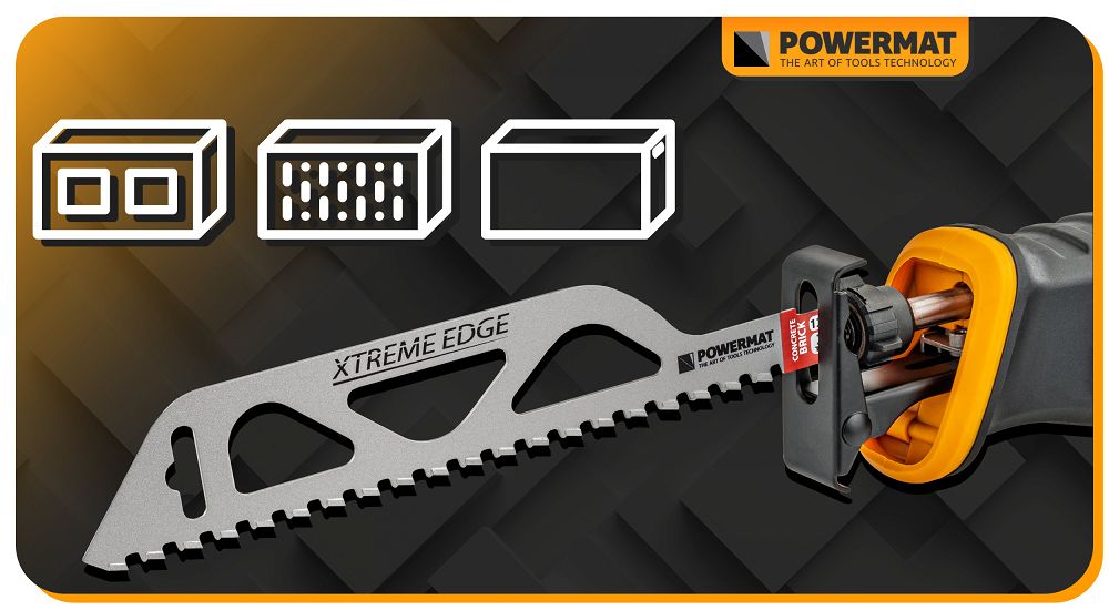 Lama pentru fierastrau sabie PM-BDP-305T, 305 x 50 mm, Powermat PM1395