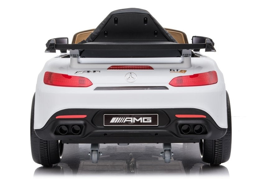 Masina electrica Mercedes AMG GT R, alb, Lean 6479