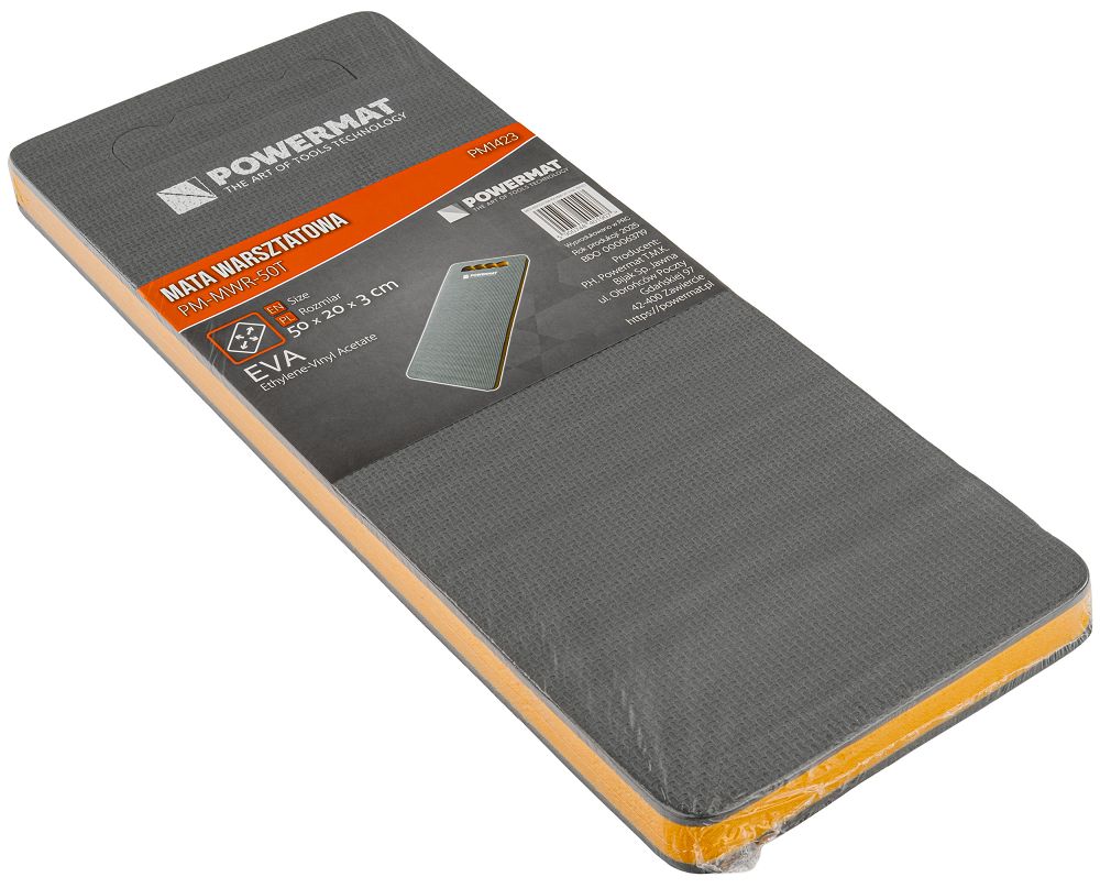 Covoras pentru atelier PM-MWR-50T, 500 mm x 200 mm x 30 mm, Powermat PM1423