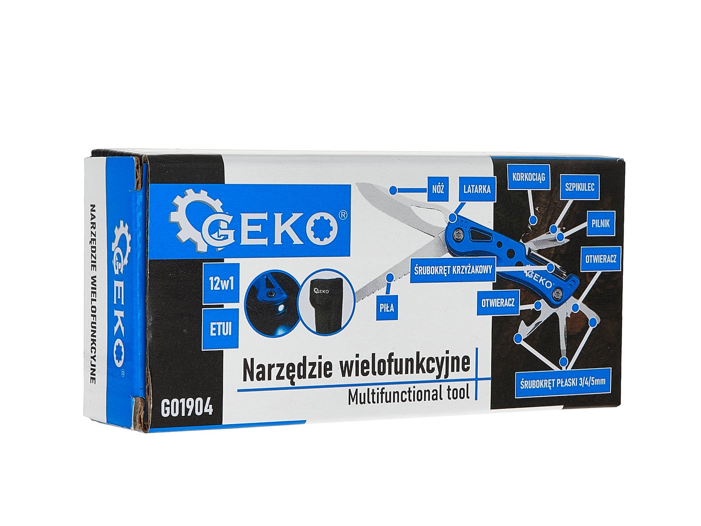 Unealta multifunctionala Spark Black Survivor Series, Geko G01904