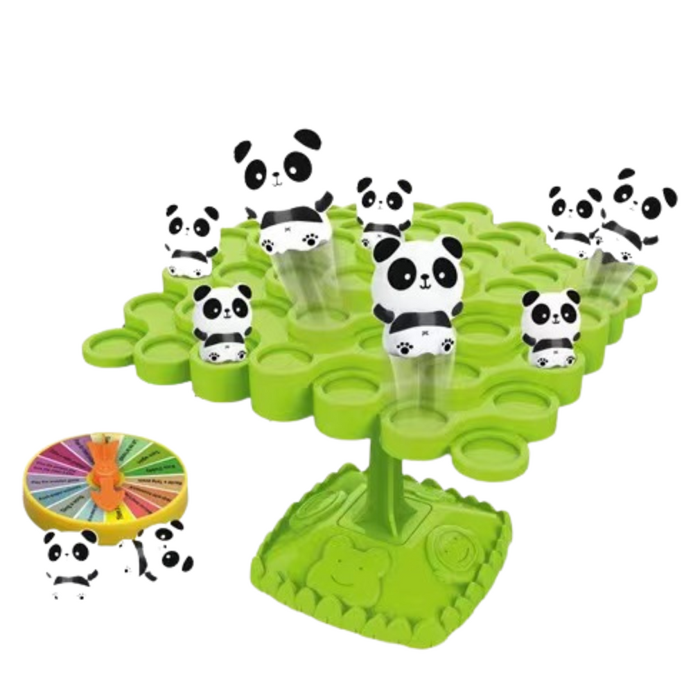 Joc de societate cu ursuleti Panda Game Tree, 50 piese, Lean 24694