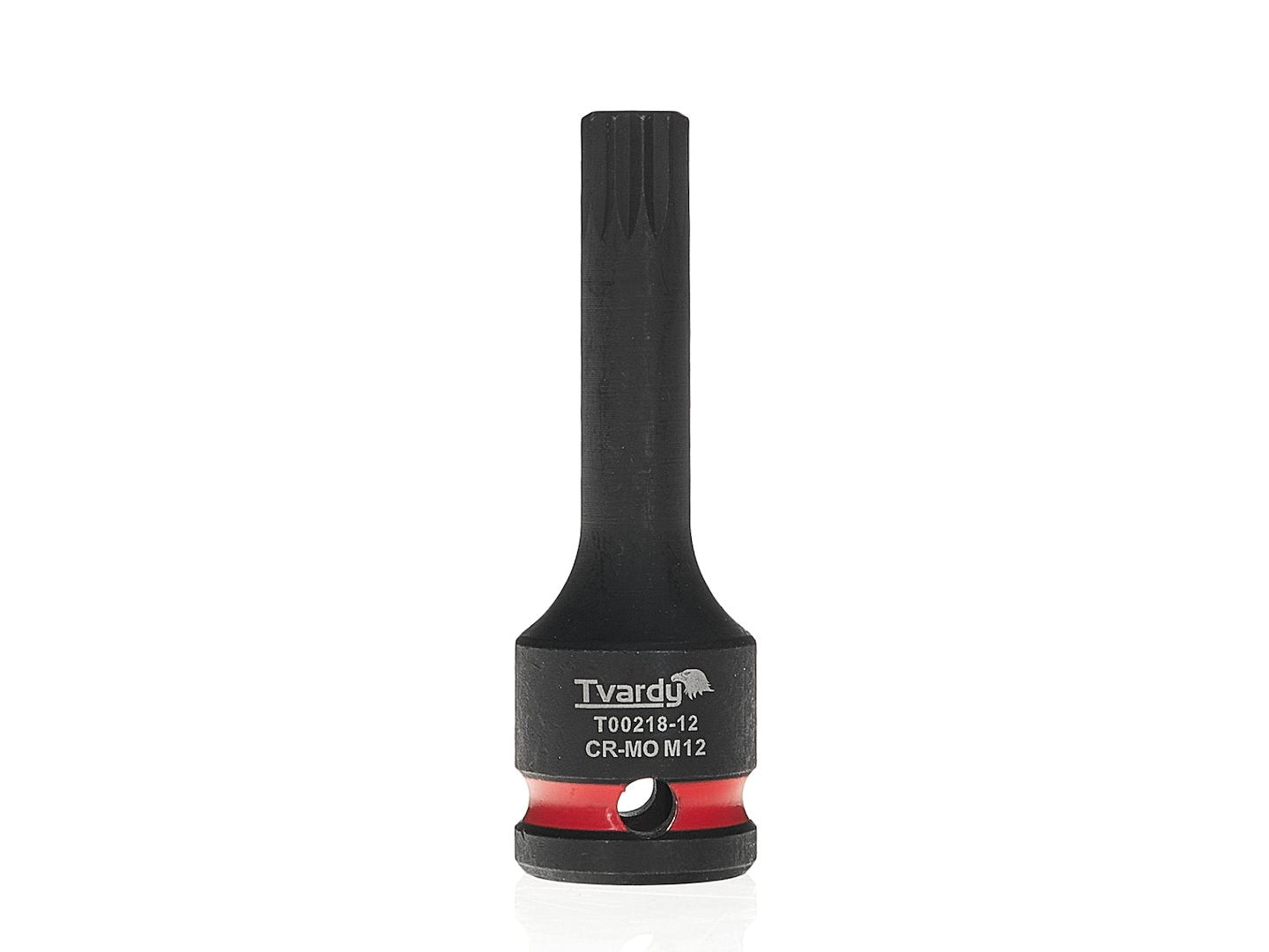 Cheie tubulara de impact SPLINE 1 / 2", M12, Cr-Mo, Tvardy T00218-12