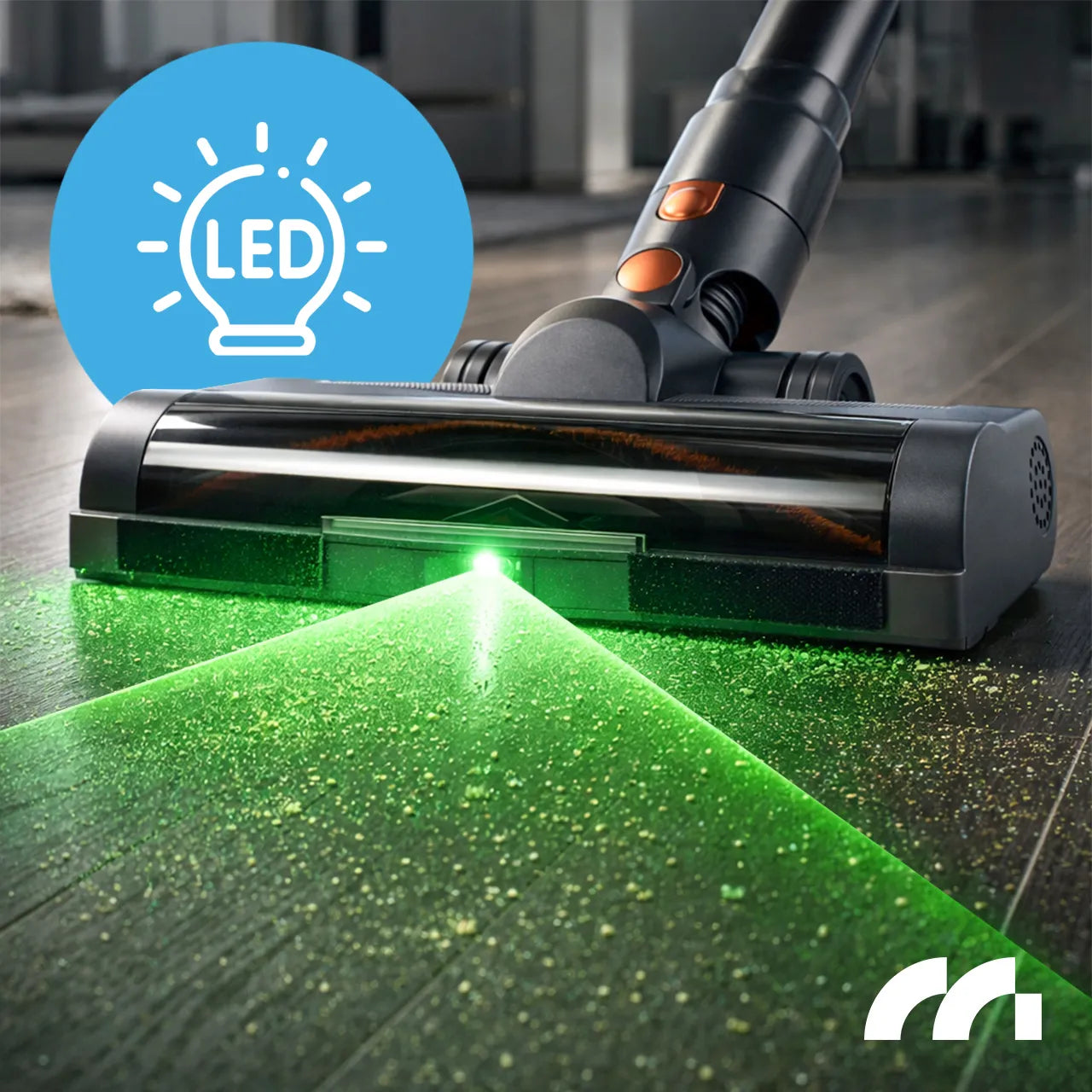 Aspirator vertical cu acumulator LED TURBOCYCLONE PRO4000 3 in 1, 500 W, MalTec TURBOCYCLONE 114103