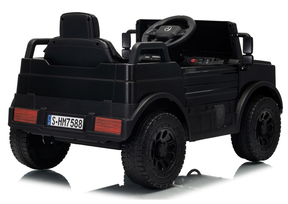 Masinuta electrica Mercedes Unimog HM7588 6V4Ah, negru, Lean 29491