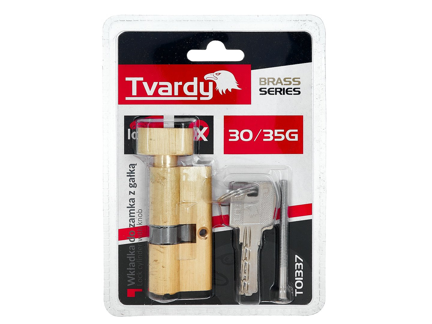 Butuc aluminiu Brass, 30 / 35g, Tvardy T01337