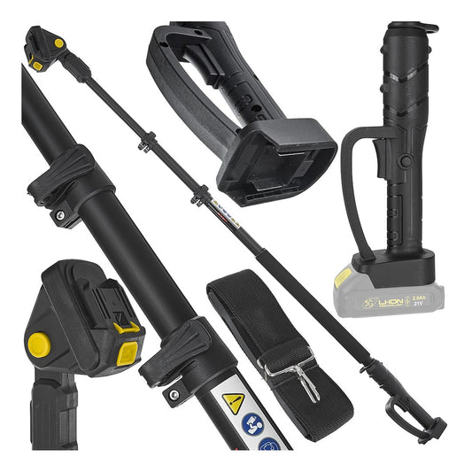 Brat telescopic pentru fierastraie electrice si foarfece electrice de gradina pe acumulator, 1.65-2.50 m, John Gardener G80664