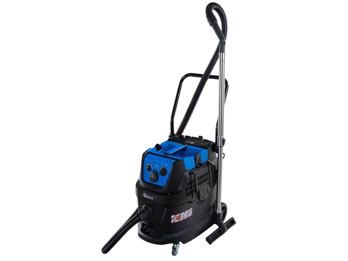 Aspirator industrial pentru gips, 1600 W,  curatare automata a filtrului, rezervor 40 l, Geko G81083