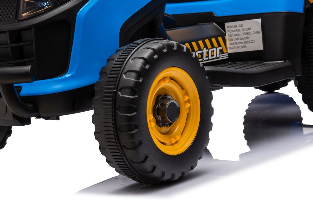 Tractoras electric BBH-030, albastru, Lean 19778