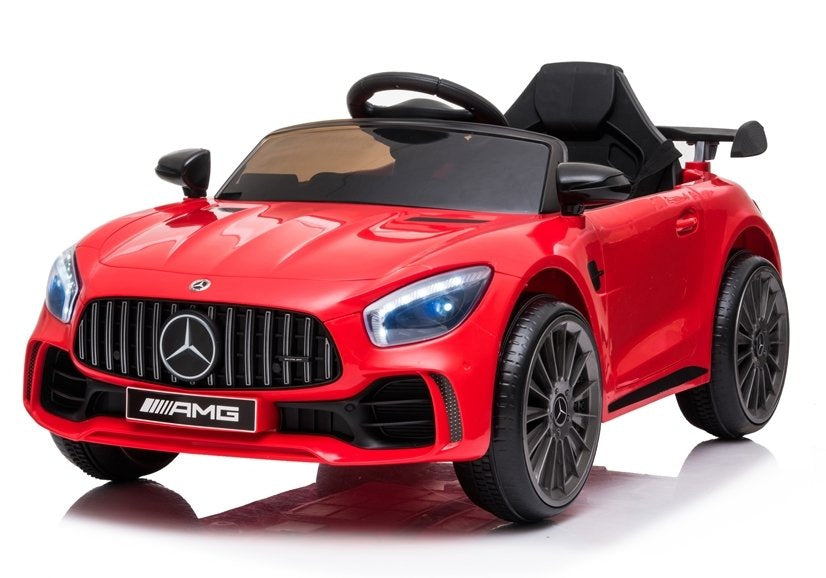 Masina electrica Mercedes AMG GT 4, rosu, Lean 6478