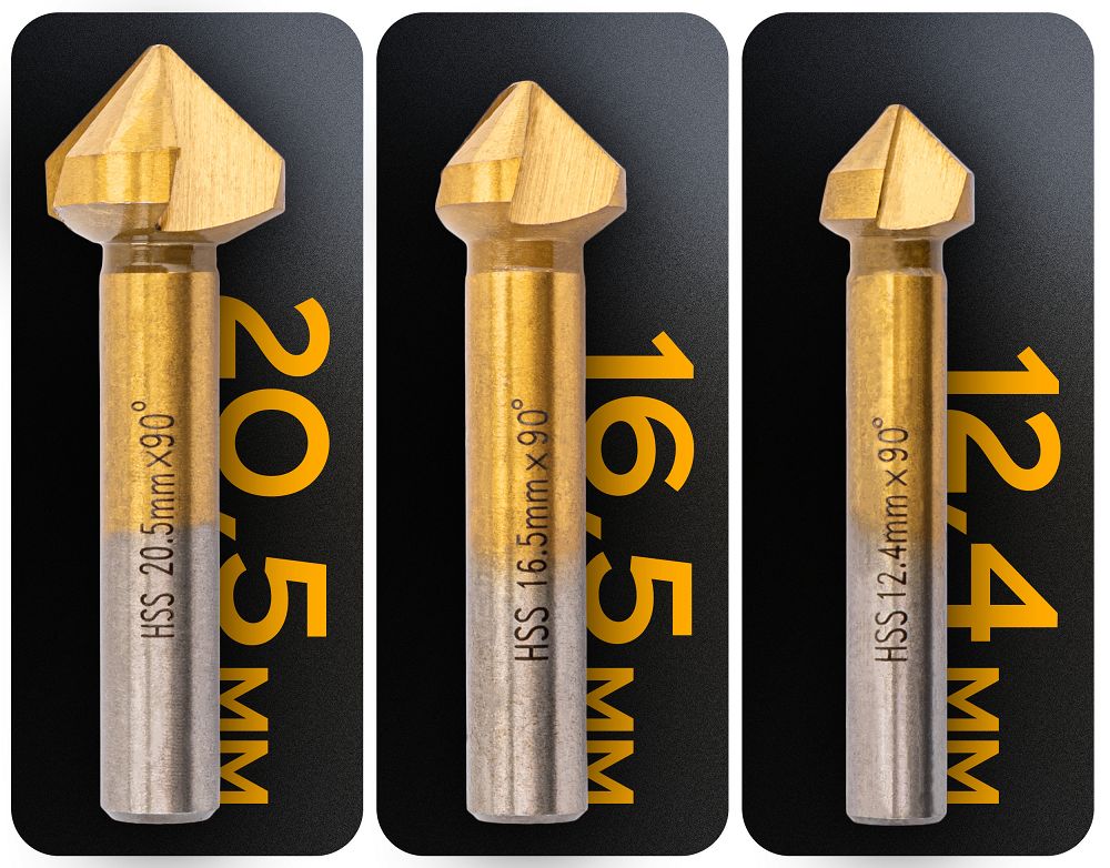 Set freze conice PM-ZPM-6T, 6.3-20.5 mm, 6 bucati, Powermat PM1457