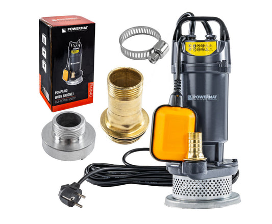 Pompa submersibila cu plutitor PM-PDWB-550TP, 550 W, 7500 l/h, Powermat PM1640