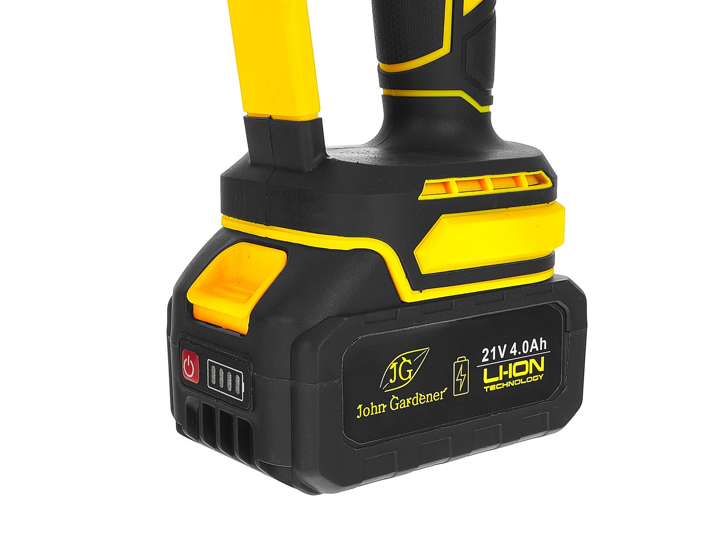 Fierastrau cu lant cu acumulator, 8", 2x4.0Ah 21V, John Gardener G80667