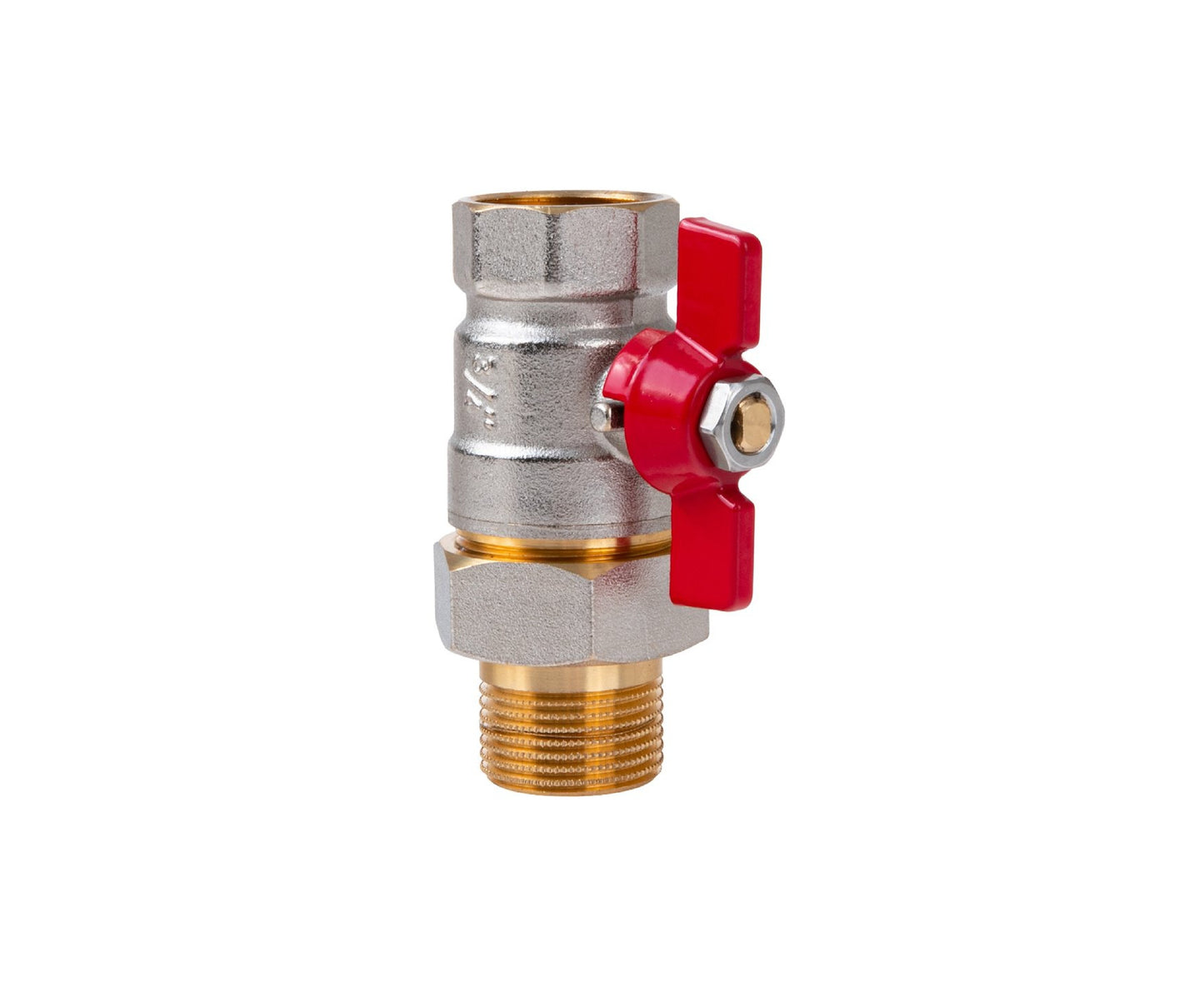 Robinet cu bila tip fluture3/4" DN20 cu garnitura de etansare, Geko G70224