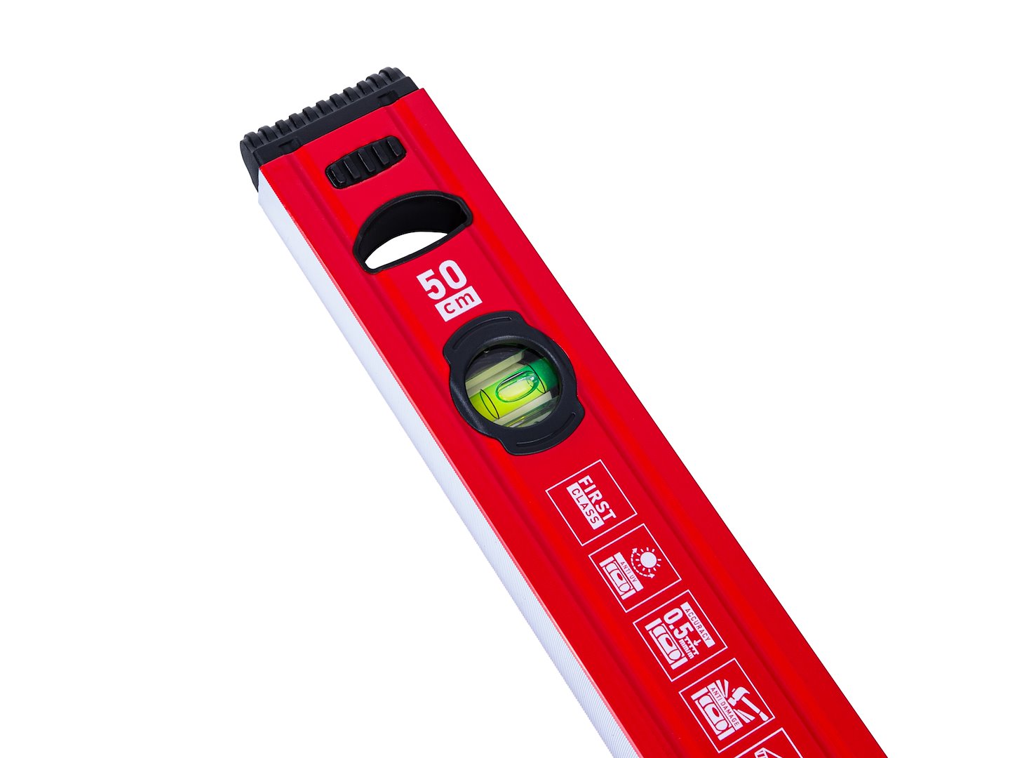 Nivela de aluminiu cu bula Strong Line, 500 mm, Geko G29202