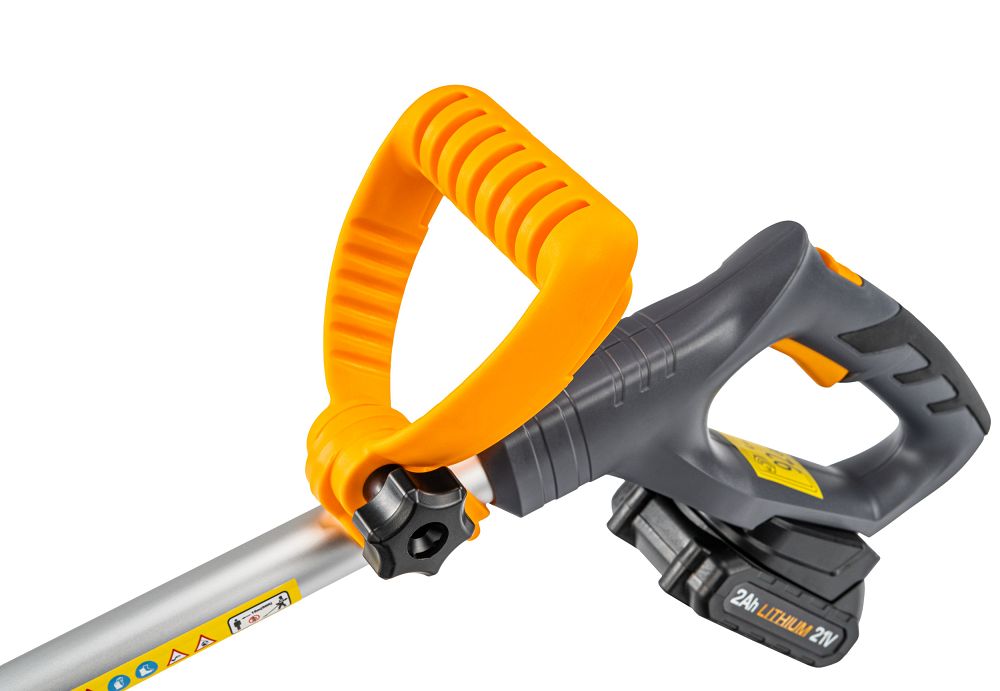 Masina pentru curatare rosturi pavele si taiere margini gazon cu acumulator PM-AKT-2AT, 21 V, Powermat PM1506