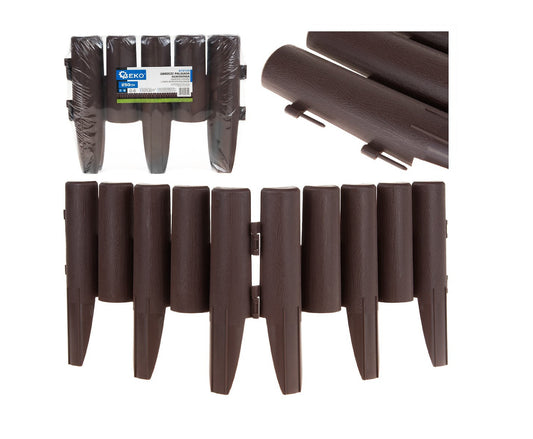 Set gard decorativ pentru gradina, 2.5 m, Geko G72120