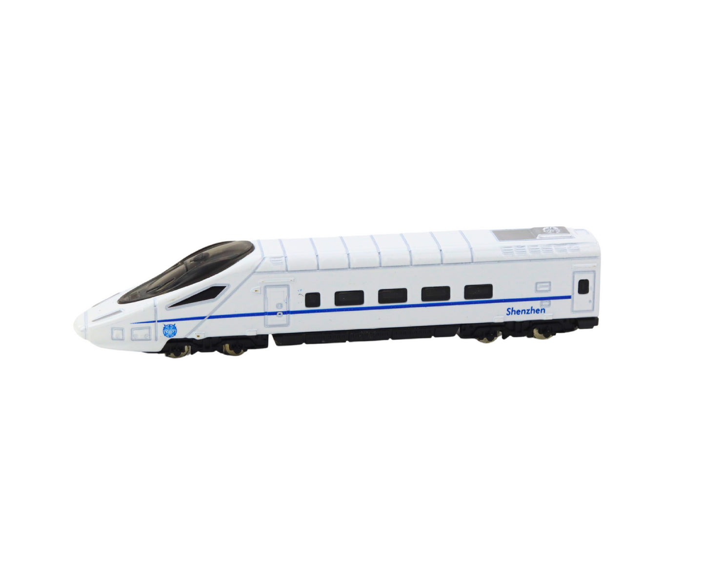 Trenulet de jucarie de metal 1:48, alb, Lean 18921