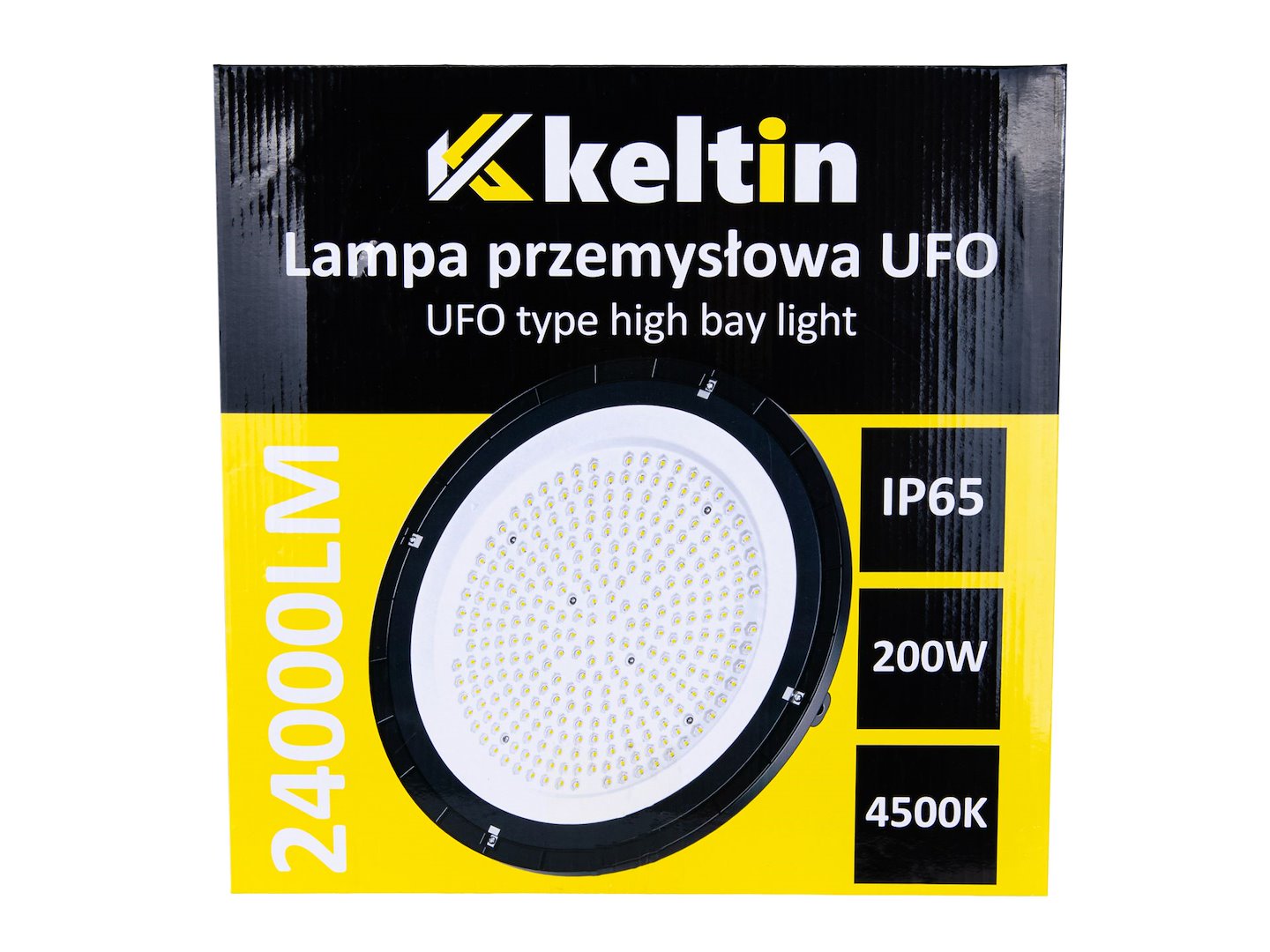 Proiector de lucru LED UFO, 200 W, 24000 lm, 4500K, IP65, Keltin K02075