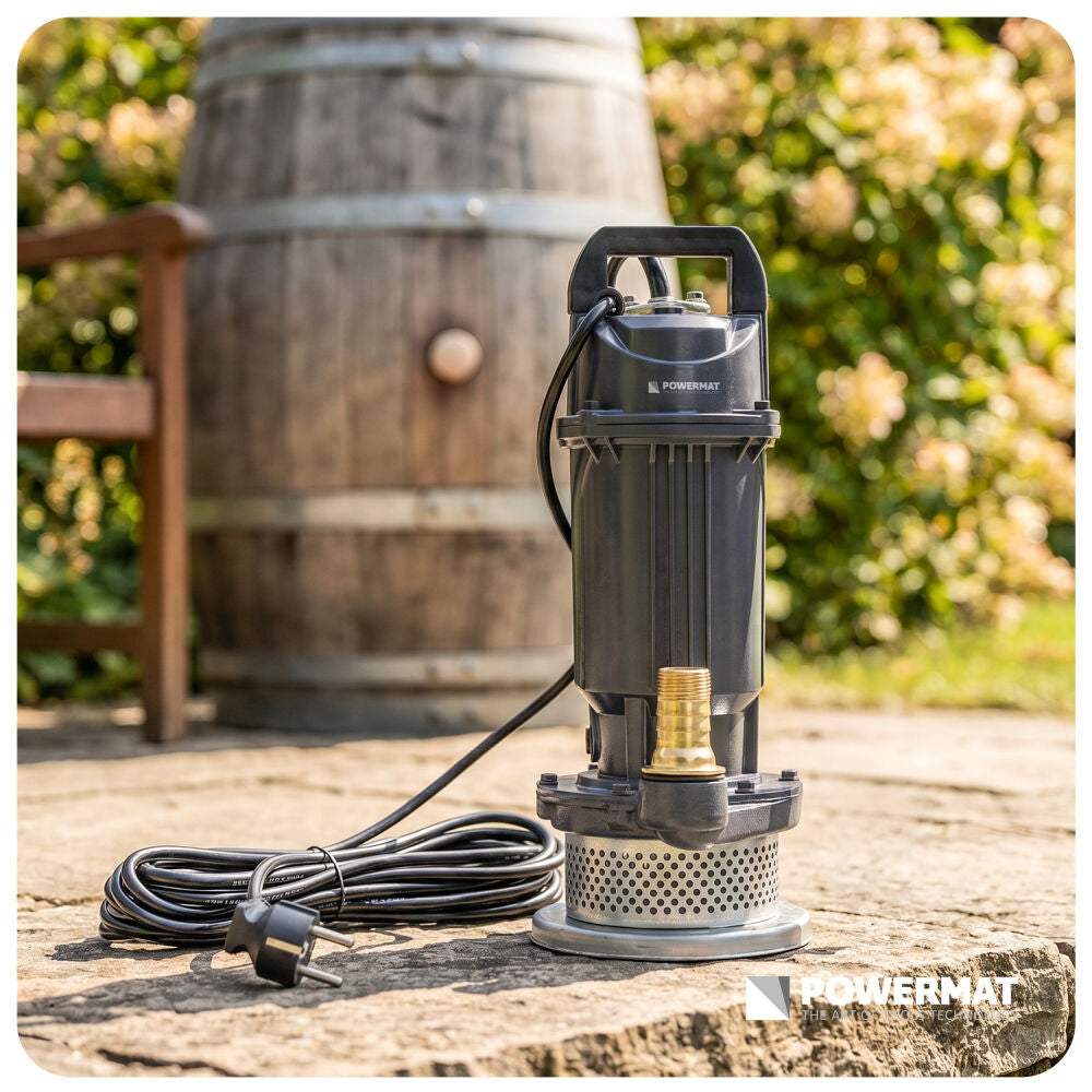 Pompa submersibila PM-PDWB-550T, 500 W, 7500 l / h, 1", cablu 10 m, Powermat PM1639