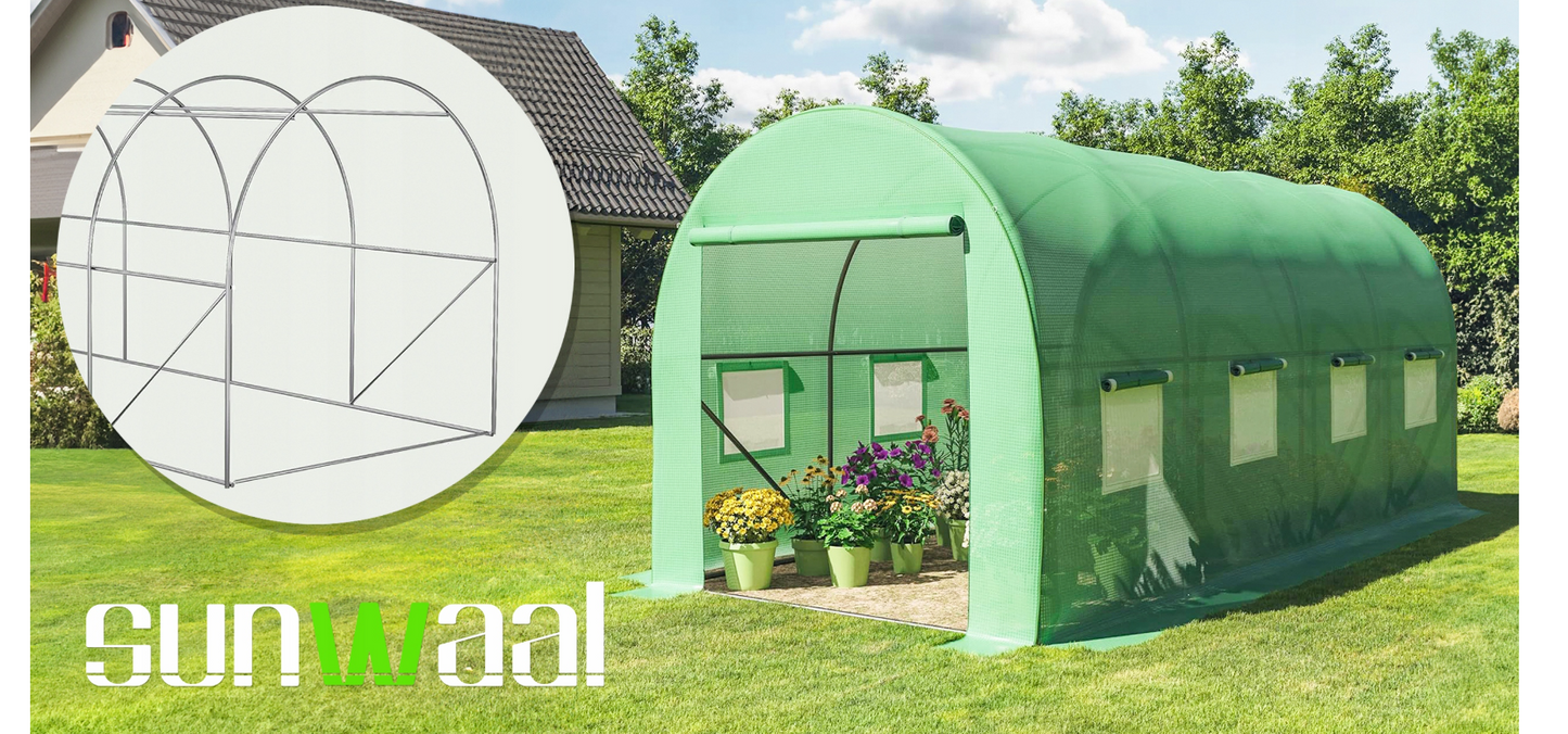 Sera de gradina Sunwaal, 2.5 x 4 x 2 m, MalTec 111369