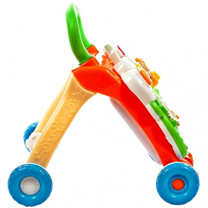 Antepremergator 3 in 1 interactiv cu pian, verde, MalPlay 107374