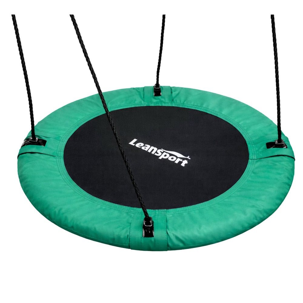 Balansoar de gradina cu leagan 2 in 1, 210 x 170 cm, alb, Lean 29180