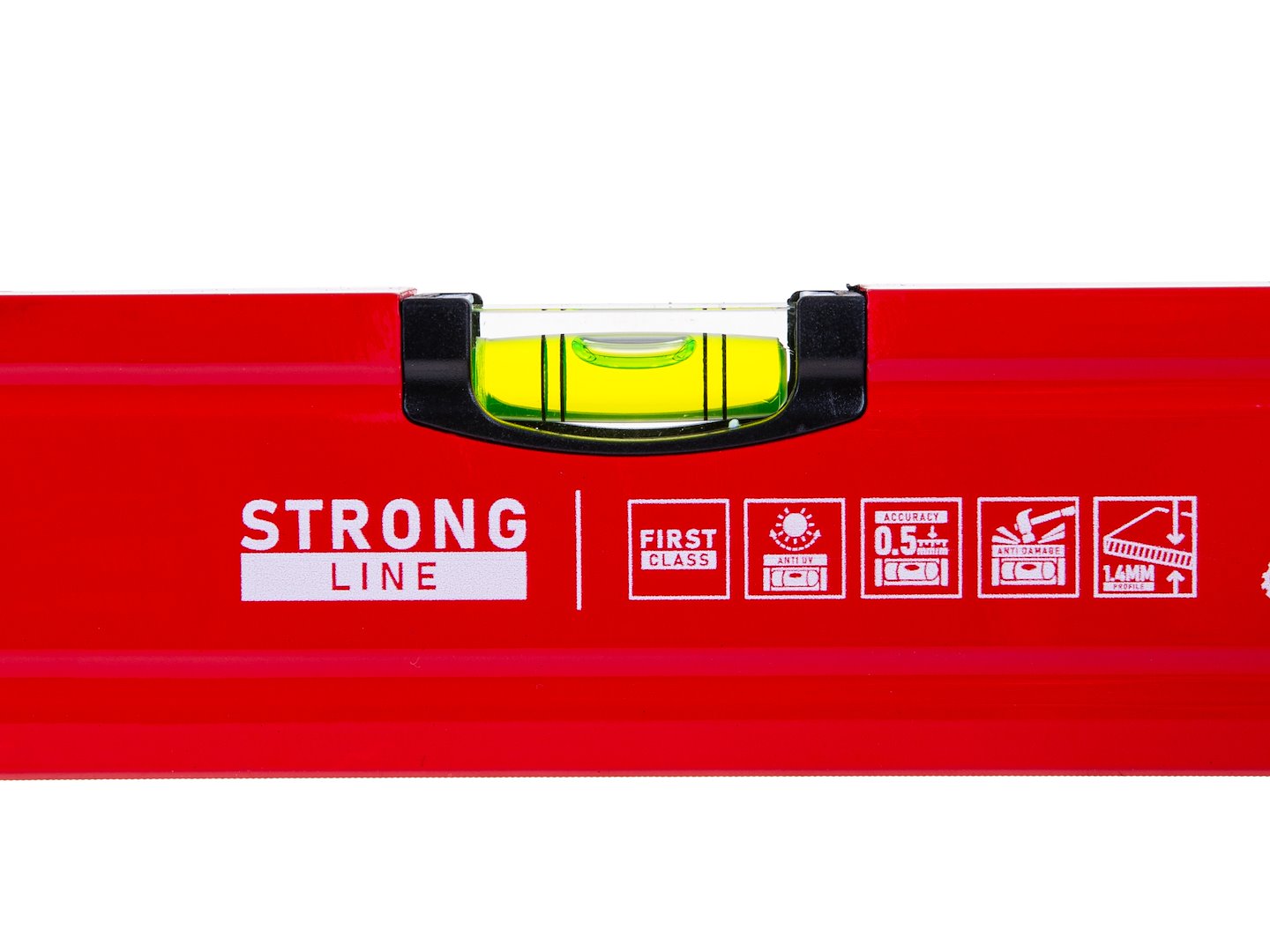 Nivela de aluminiu cu bula Strong Line, 500 mm, Geko G29202