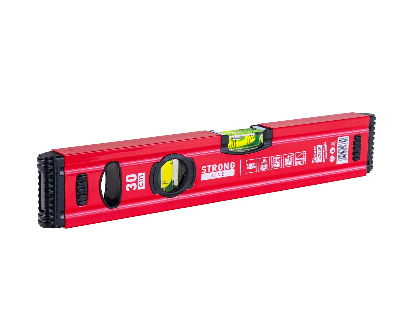 Nivela de aluminiu cu bula Strong Line, 300 mm, Geko G29200