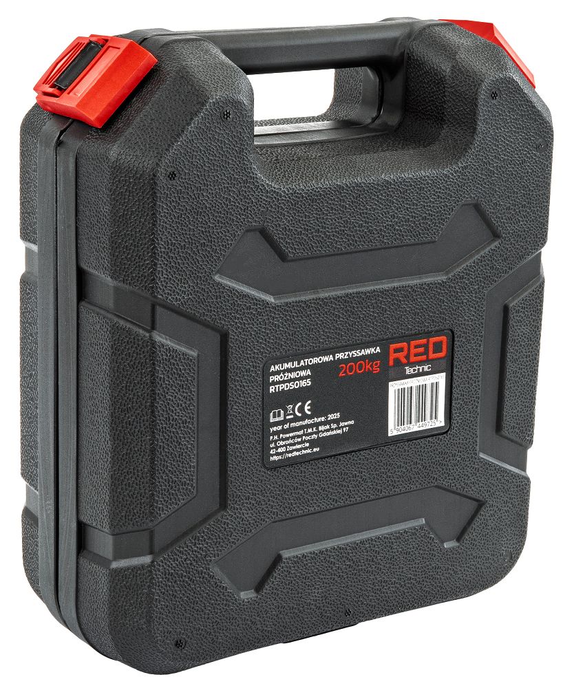 Ventuza cu vid 200 mm, Red Technic RTPDS0165