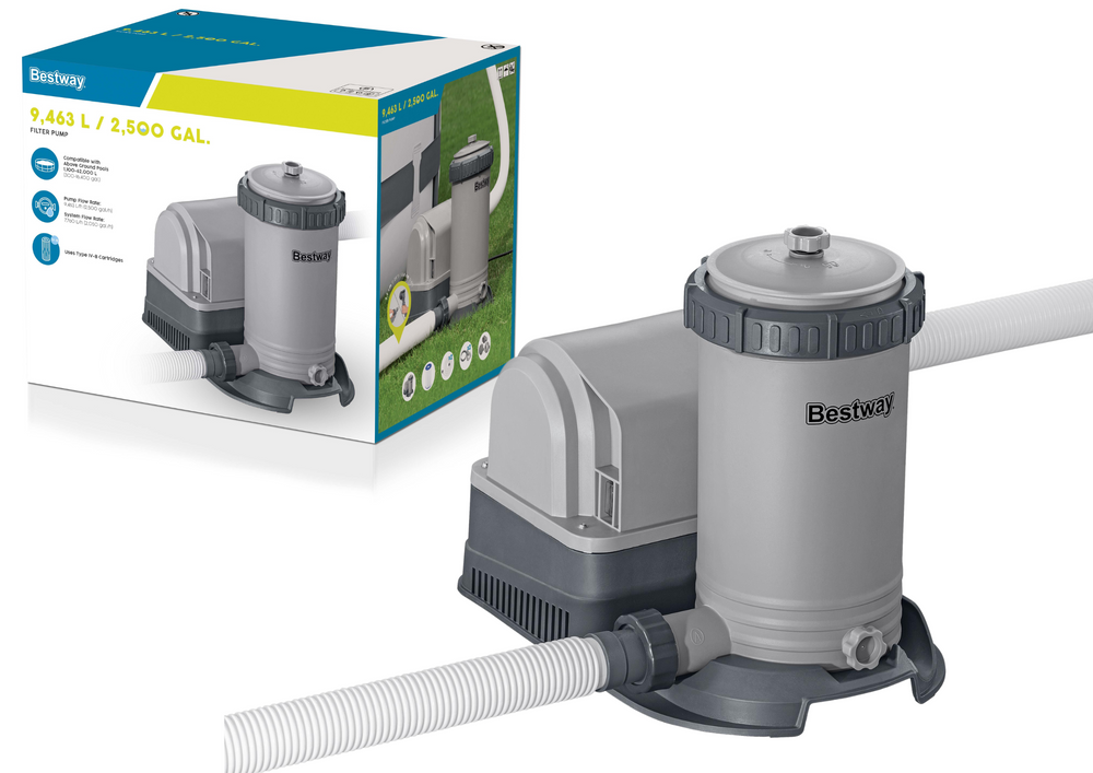 Pompa cu filtru pentru piscina, 9.463 l / h, 350 W, Bestway 21699
