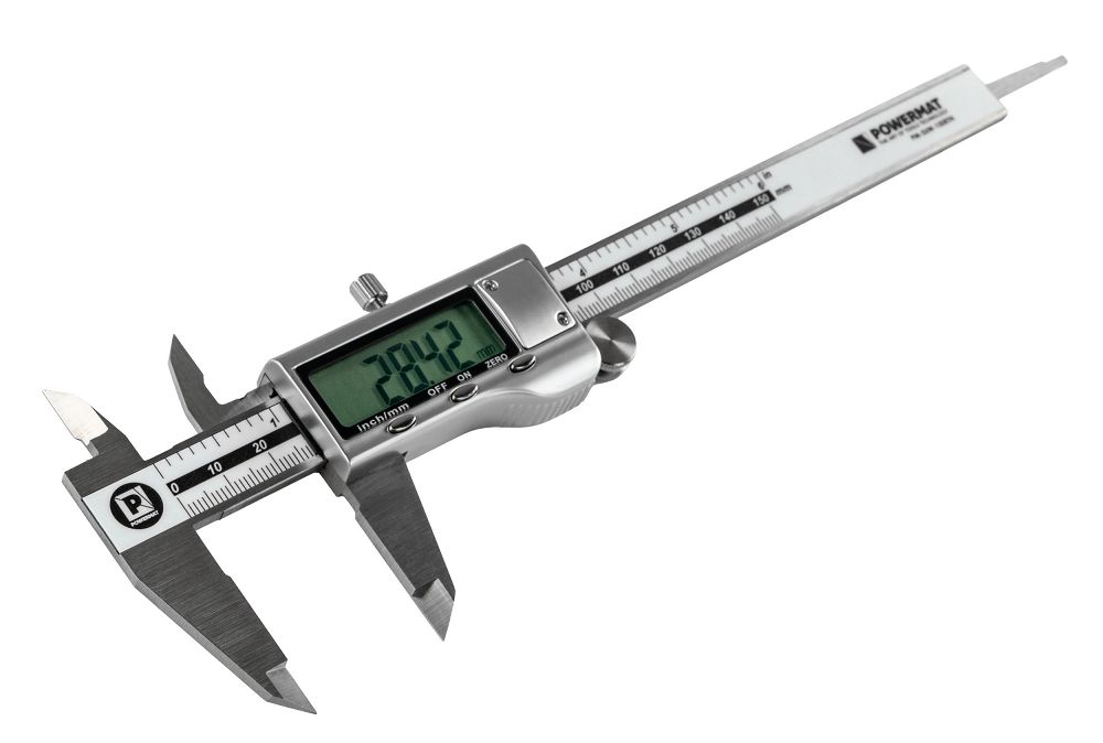 Subler electronic cu afisaj LCD PM-SUW-150ETN, 0-150 mm, Powermat PM1474