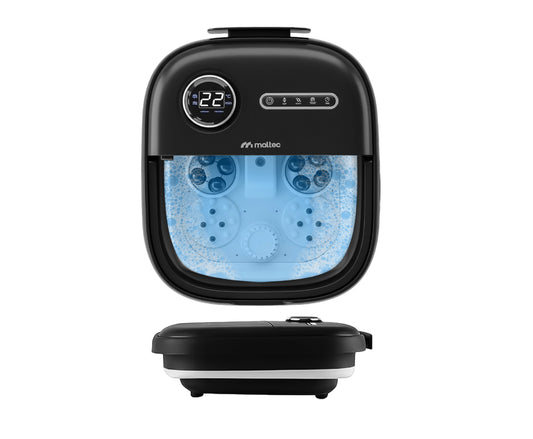 Aparat pentru picioare cu hidromasaj PRO-Hydro500WS, role de incalzire, temporizator, pliabil, 500 W, MalTec 114811