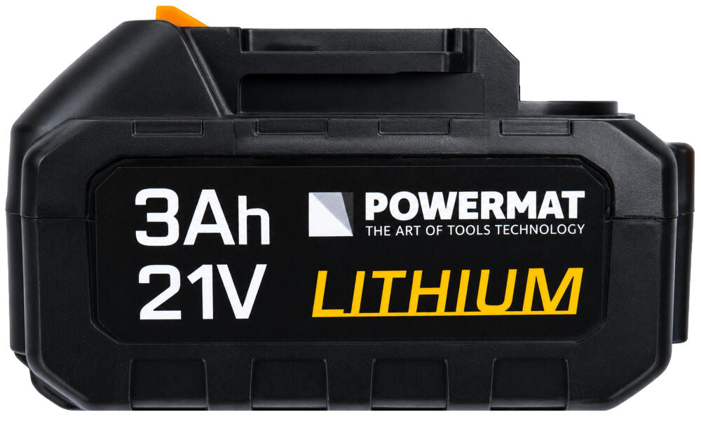 Acumulator pentru scule, 3 Ah, 21 V, Powermat PM-BT-BL-21V-3AH