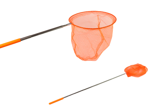 Plasa telescopica pentru insecte, 85 cm, portocaliu, Lean 15093