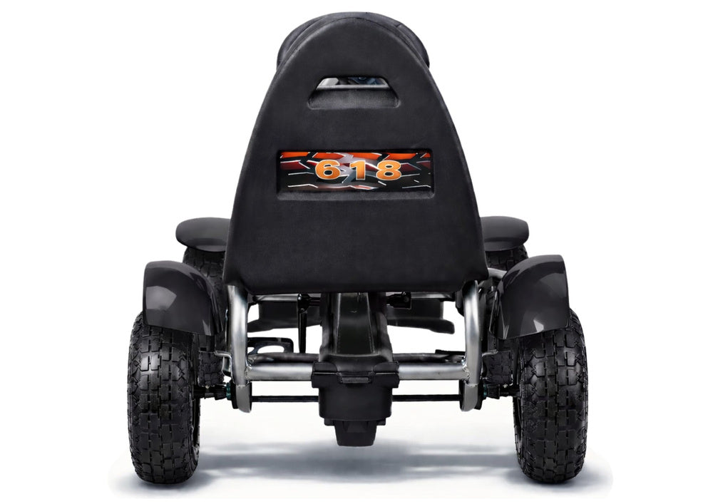 Kart cu pedale F618, negru, Lean 25080