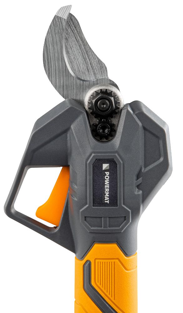 Foarfeca electrica cu acumulator pentru gradina PM-SA-21V-2AM, 30 mm, 1000 W, 2 x 21 V, afisaj LCD, Powermat PM1550