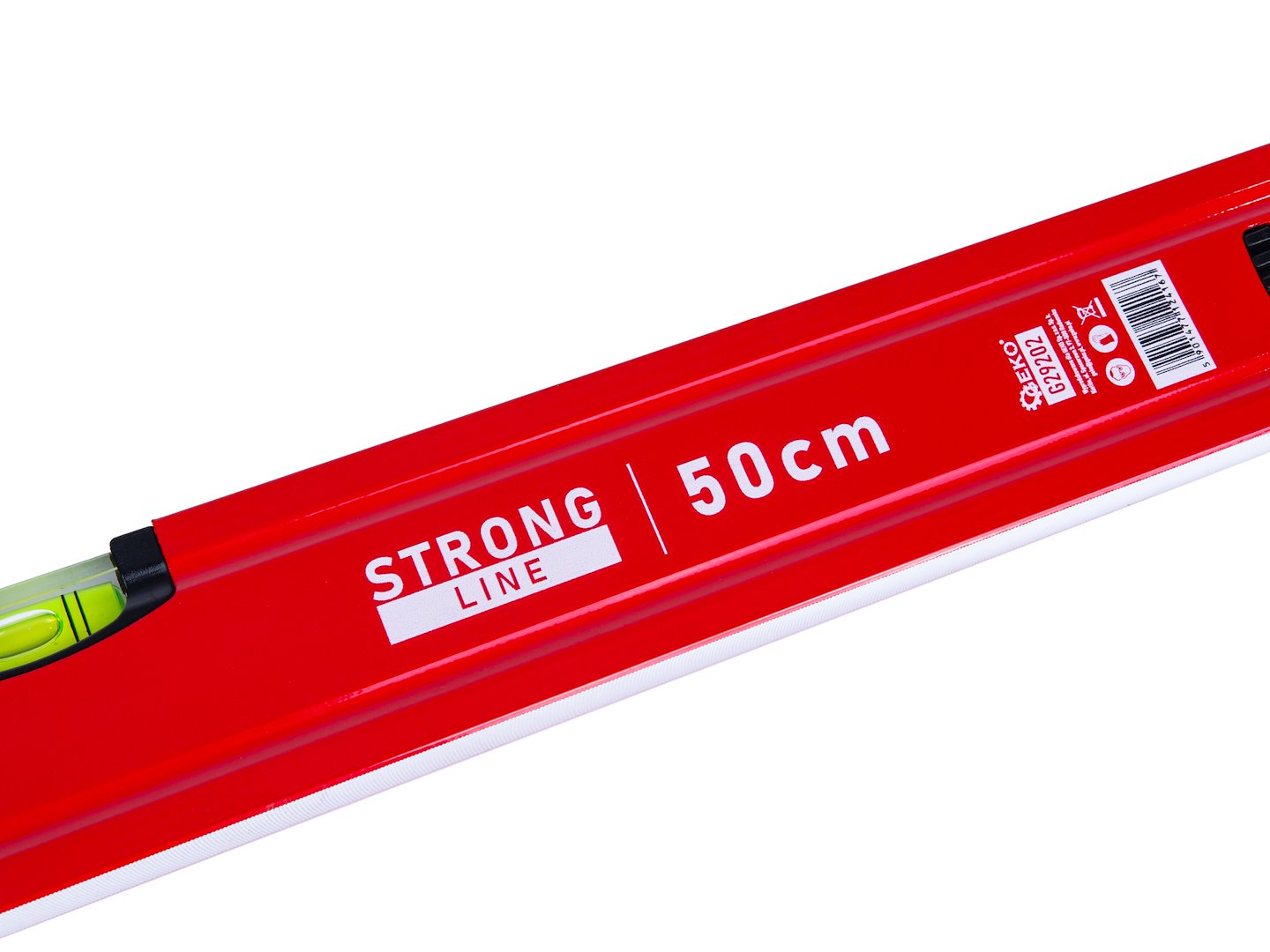 Nivela de aluminiu cu bula Strong Line, 500 mm, Geko G29202