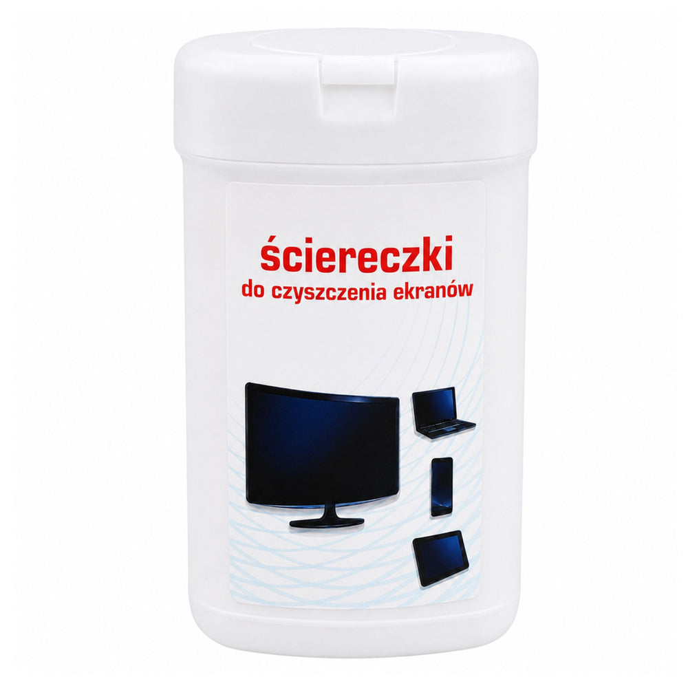 Lavete pentru curatat ecrane laptop / telefoane, monitoare, 100 bucati, Lean 31315