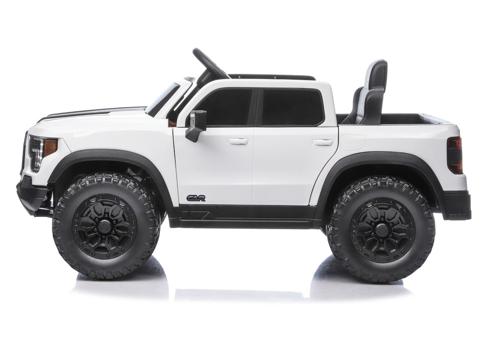 Masinuta electrica 4 x 4 P4 12V7Ah, alb, Lean 30501