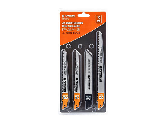 Set lame pentru fierastrau sabie PM-ZBDP10T, 10 bucati, Powermat PM1373