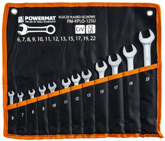 Set chei combinate PM-KPLO-12SU, 12 bucati, Powermat PM1621