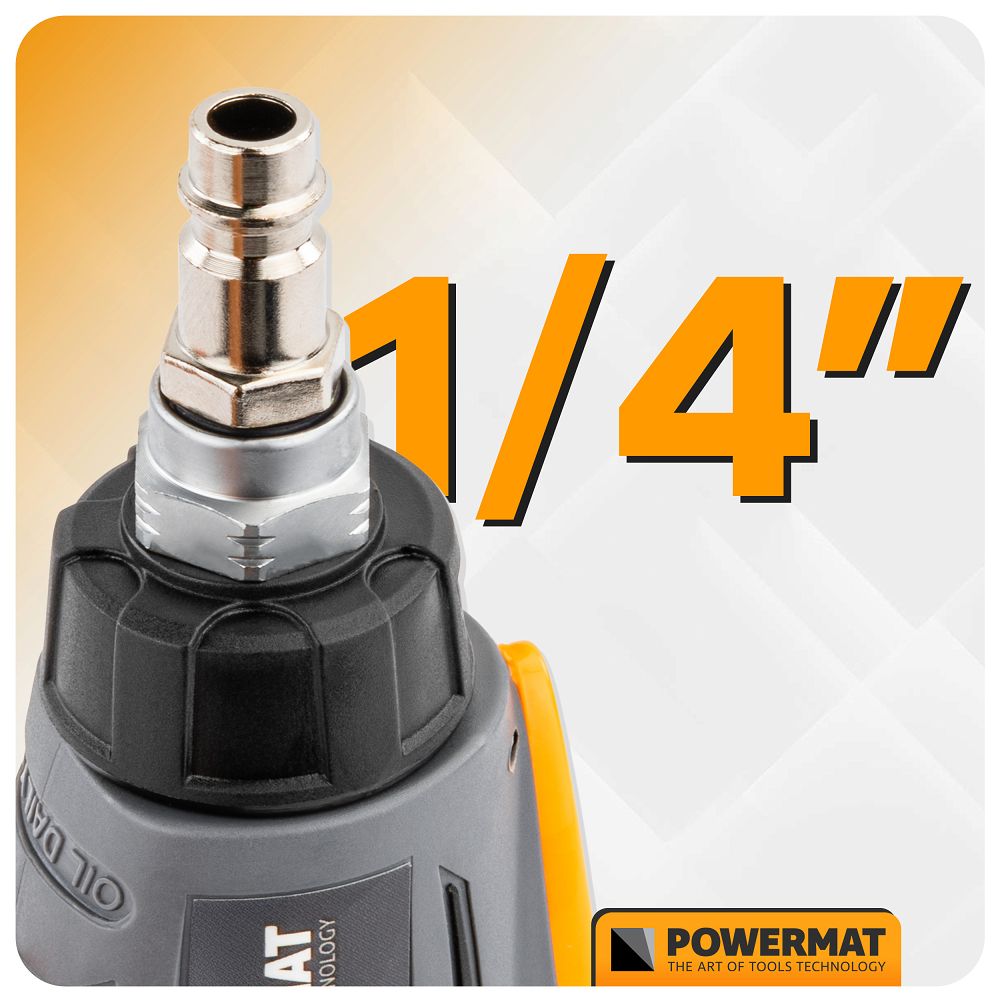 Cheie cu clichet pneumatica PM-GNP-80T, 160 rpm, 80 Nm, Powermat PM1375