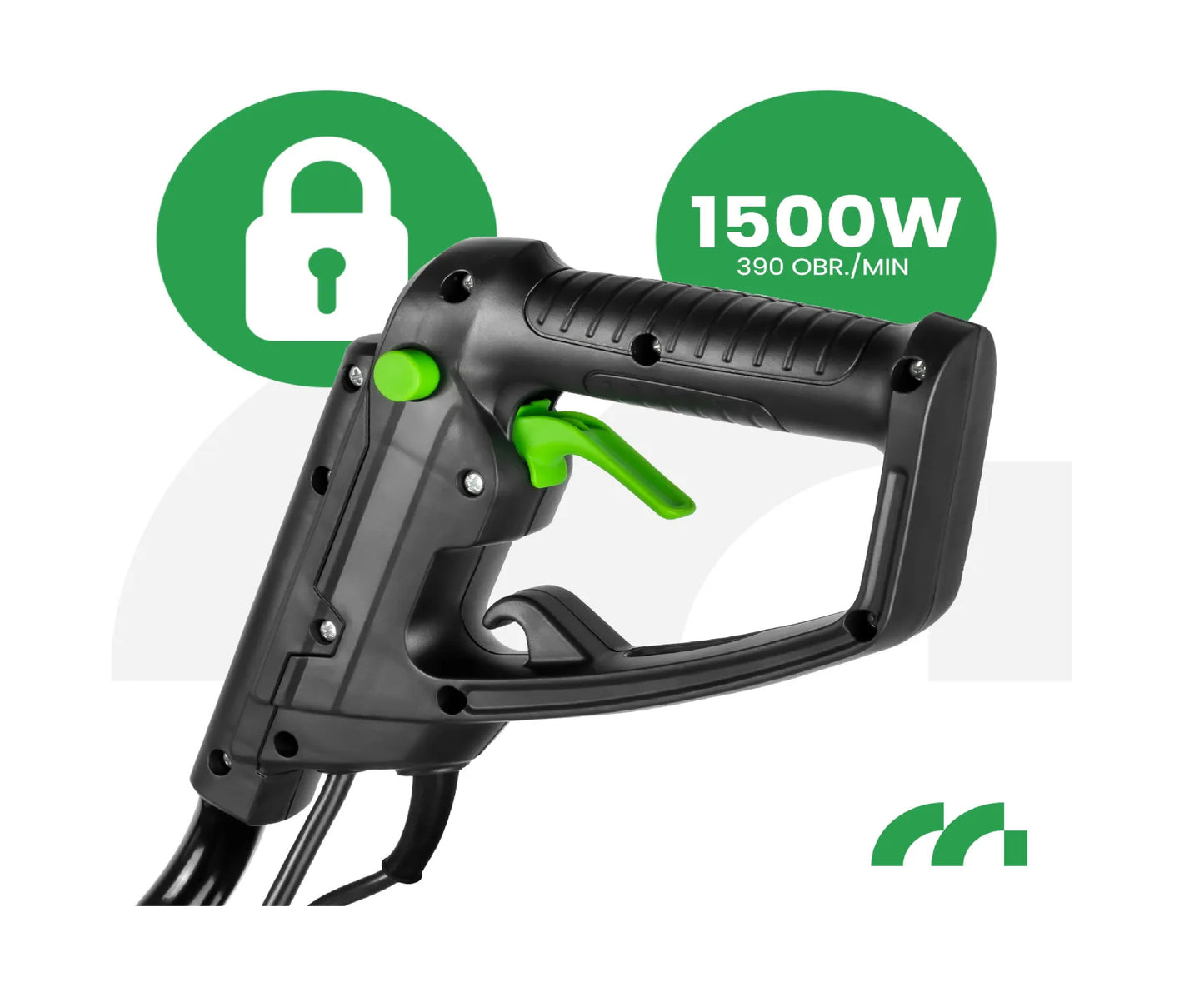 Cultivator electric, 1500 W, MalTec 112316