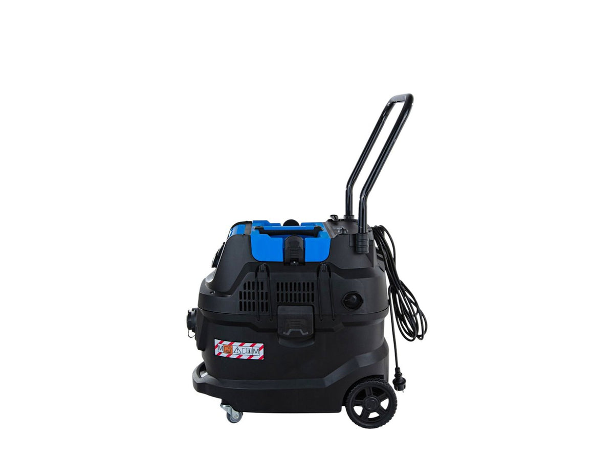 Aspirator industrial pentru gips, 1600 W,  curatare automata a filtrului, rezervor 40 l, Geko G81083