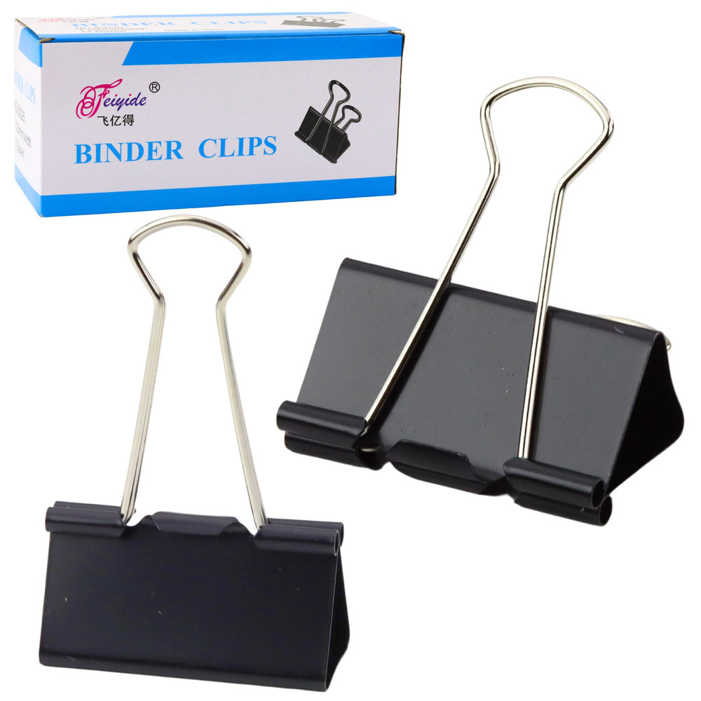 Set cleme universale de birou din otel cu arc, 41 mm, 12 bucati, Lean