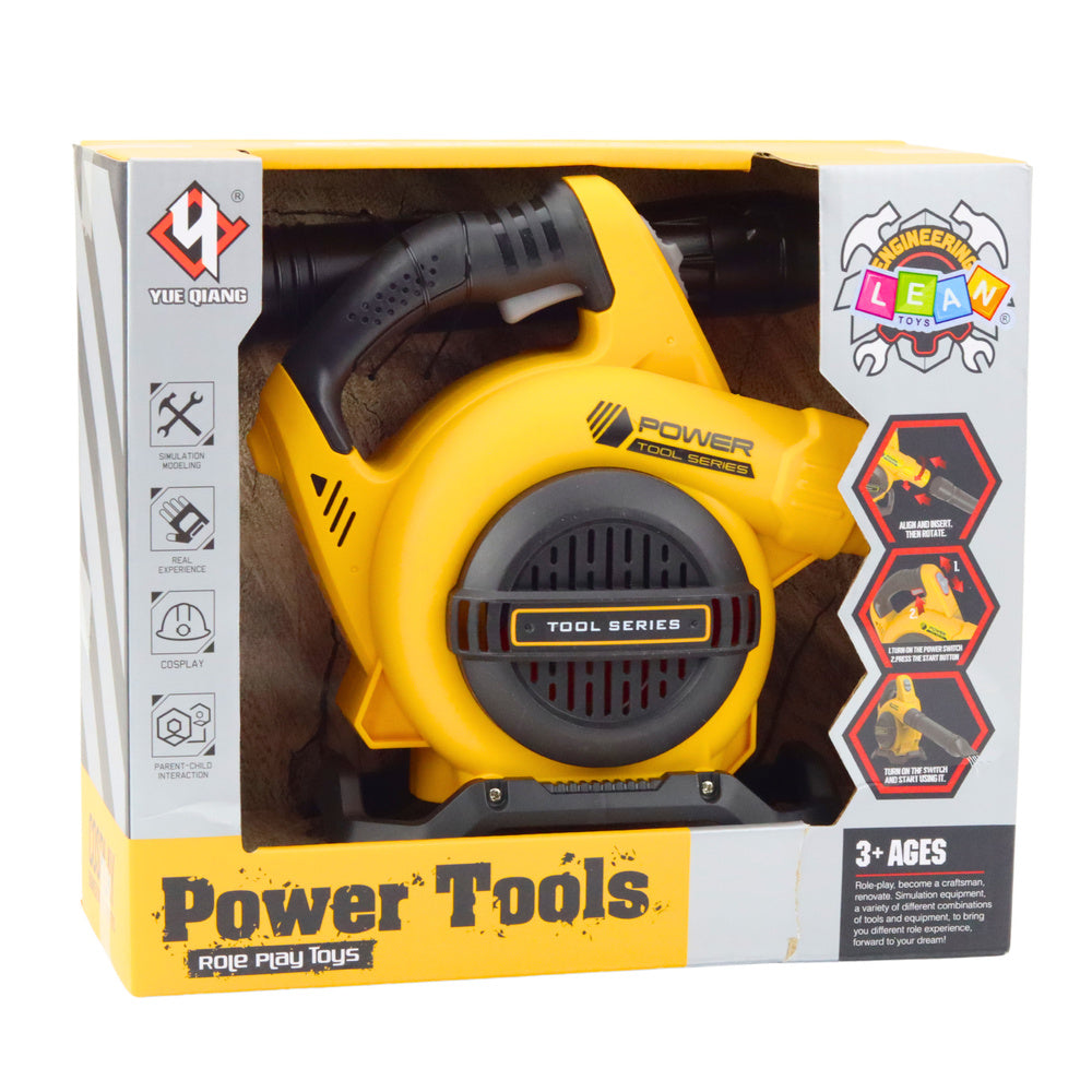 Jucarie suflanta de frunze cu sunete, galben, Lean 24310