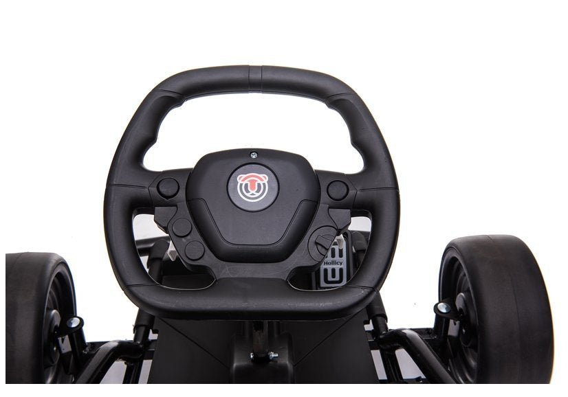 Kart electric Drift SX1968, 2 motoare 100W, 15-18 km/h, alb, Lean 5200