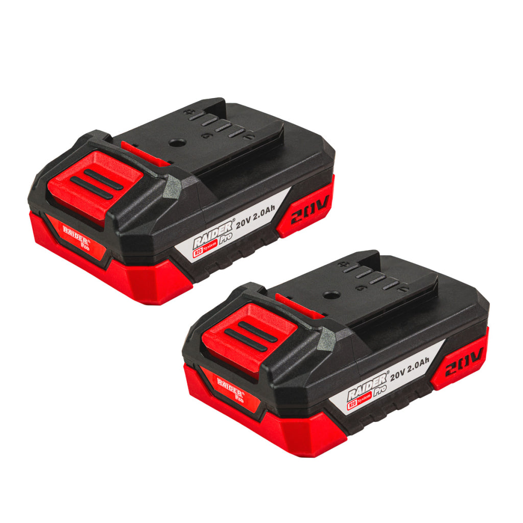Fierastrau electric cu lant cu acumulator RDP-RBCS20, SDS 254mm 2x2Ah, Raider 141325